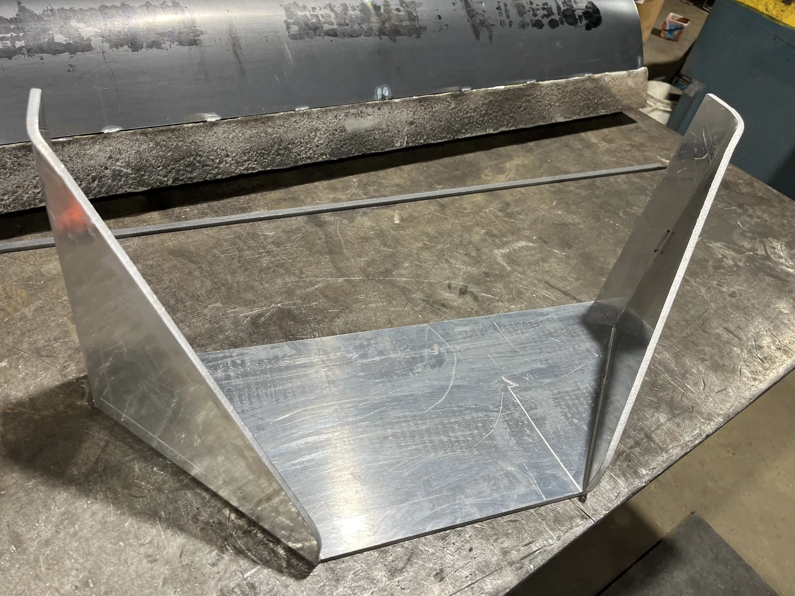 Formed steel channel bracket
